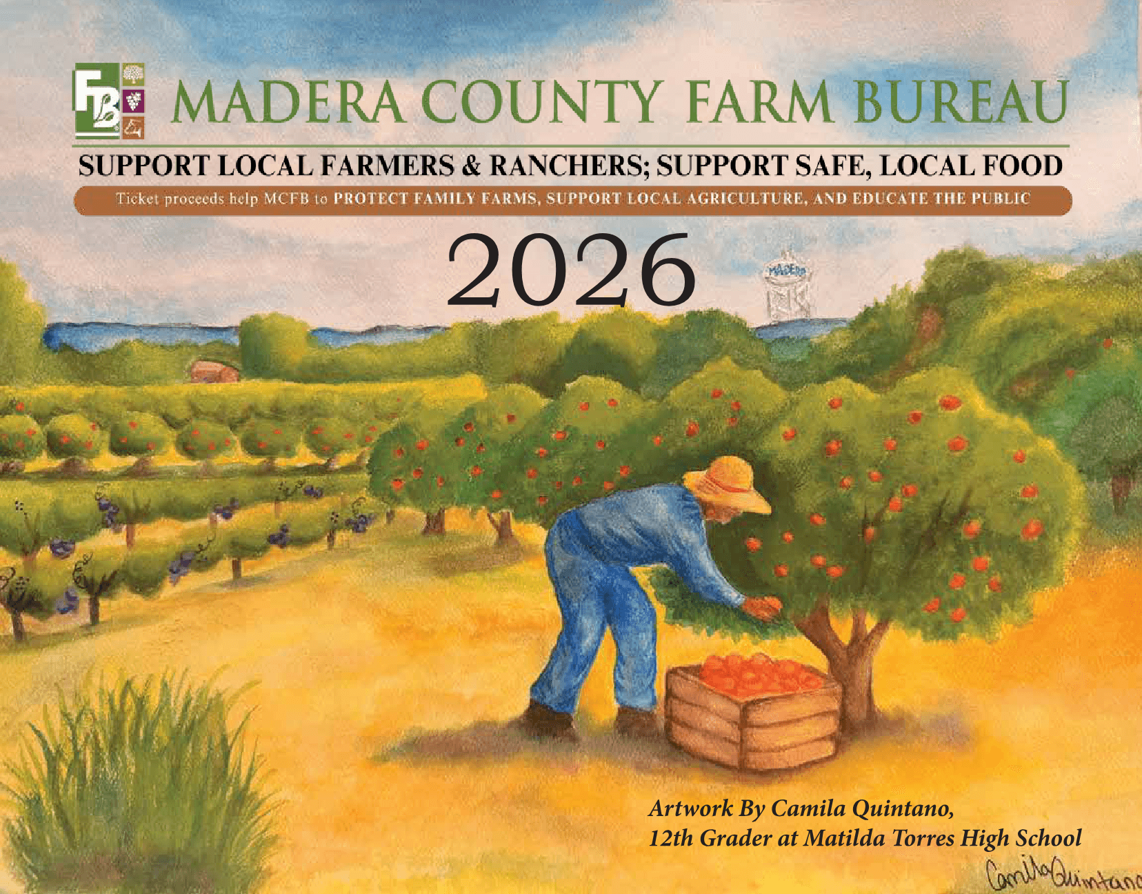 Cover — Art Calendar Winner