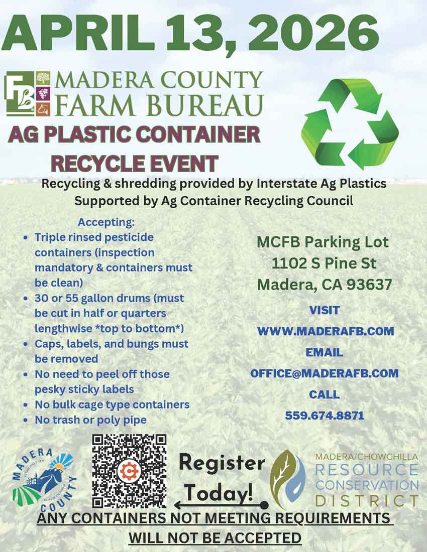 Ag Plastic Container Recycle Event (Fall)
