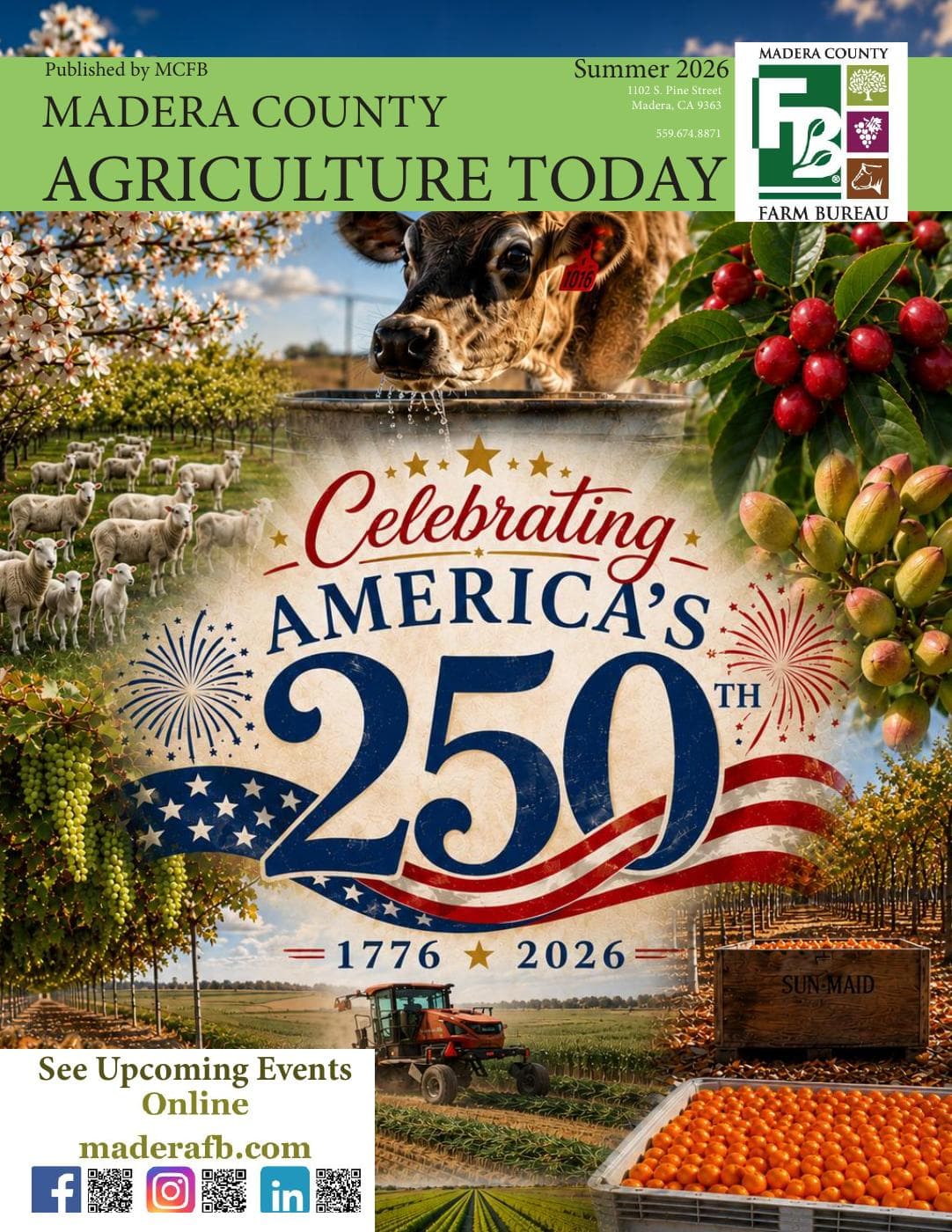 Madera County Farm Bureau Summer 2026 Magazine cover