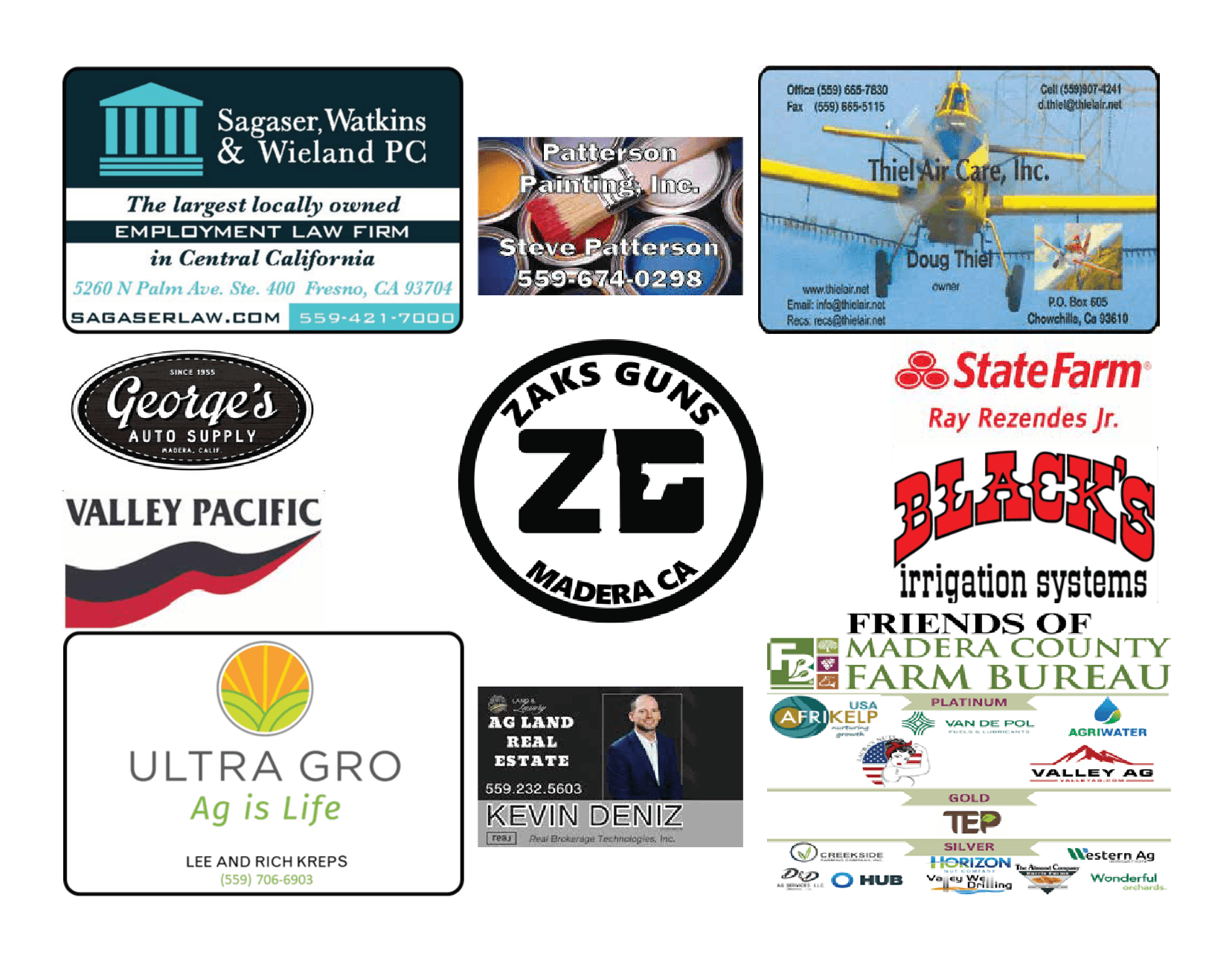 2026 Gun Raffle Sponsors